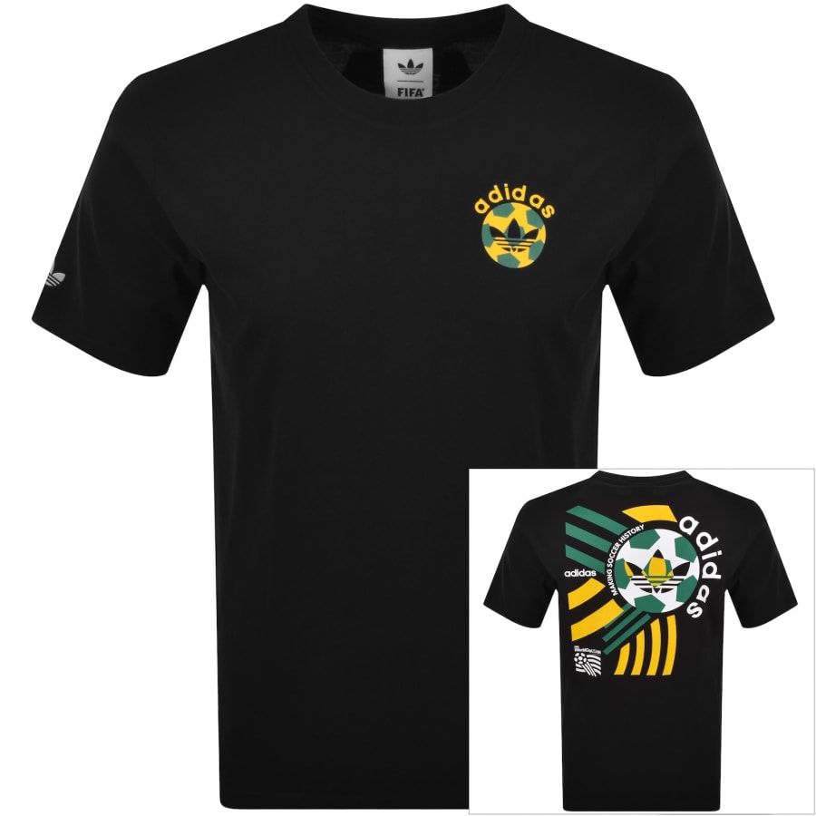 トップス ADIDAS ORIGINALS FOOTBALL CLASSIC TSHIRT adidas Originals Football Jersey T Shirt Green | Mainline Menswear us